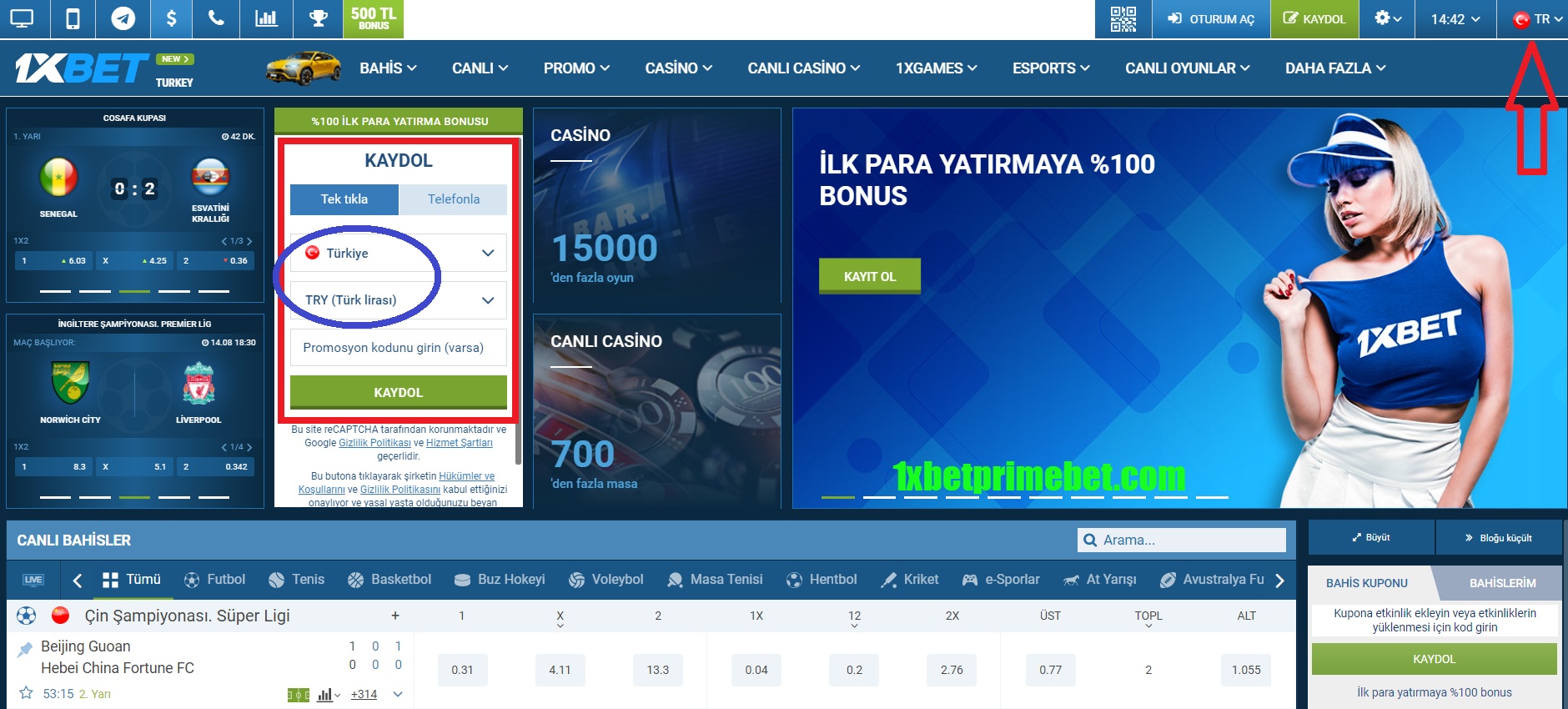 1xbet